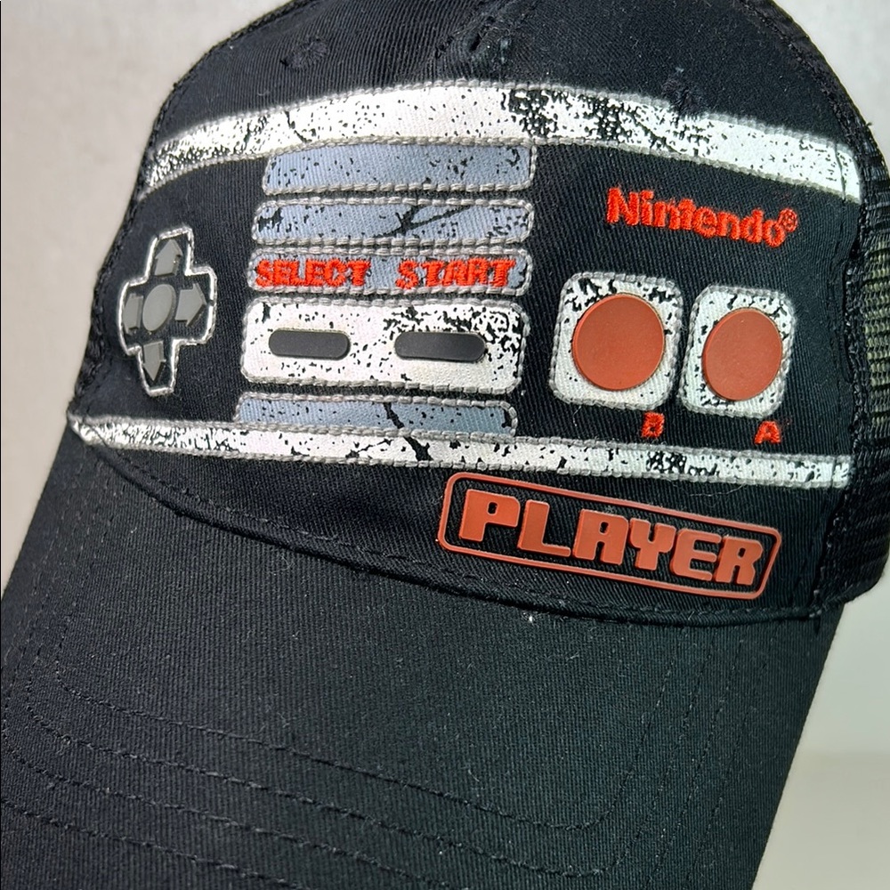 2008 Nintendo Controller Logo Black Baseball Truc… - image 5